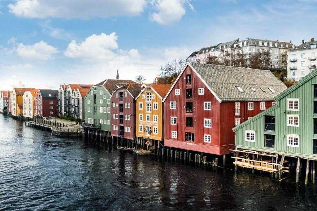 Hidden Gem Near The Old Town Bridge, 40M² Apt. Trondheim Dış mekan fotoğraf